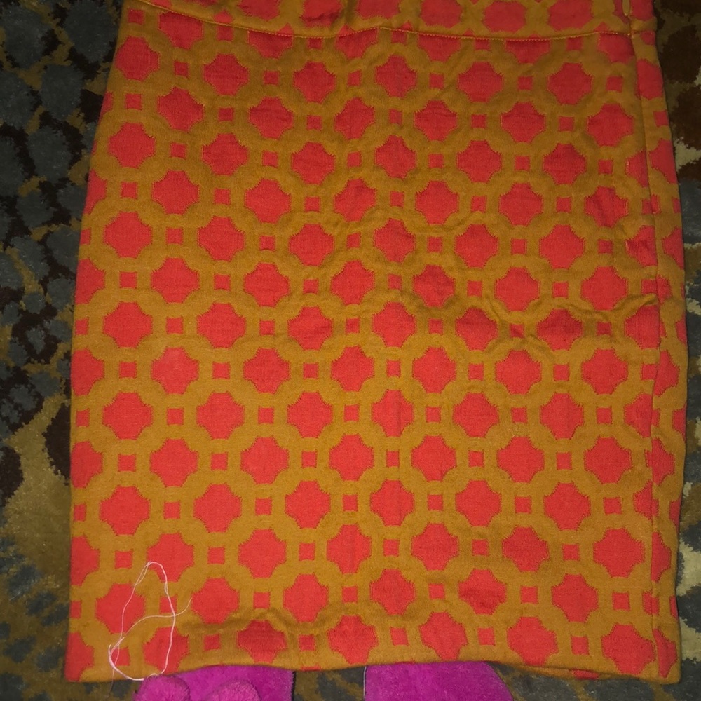 Quilted pencil skirt